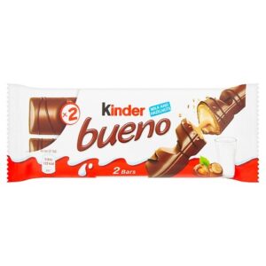 Kinder Bueno Chocolate Milk Chocolate and Hazelnuts