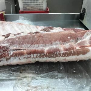 Belly, bone-in, rind-on