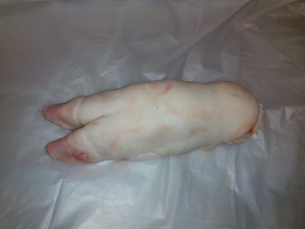 Pork front feet